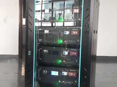 48100s in rack cabinet