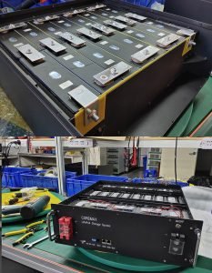 battery module production